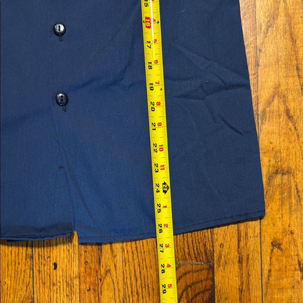 BOY SCOUTS of AMERICA Navy Blue Uniform Dress‎ Shirt 'Unhandy' Demerit Badge Y/L - Picture 7 of 12